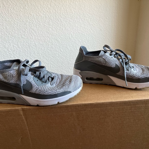 Rare Pure platinum Nike Air Max Ultra 2.0 Flyknit - Picture 11 of 12